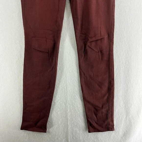 Rich & Skinny Jeans Women's Sz 28 Red Skinny Mid-Rise Regular Fit Stretch USA - Picture 7 of 13